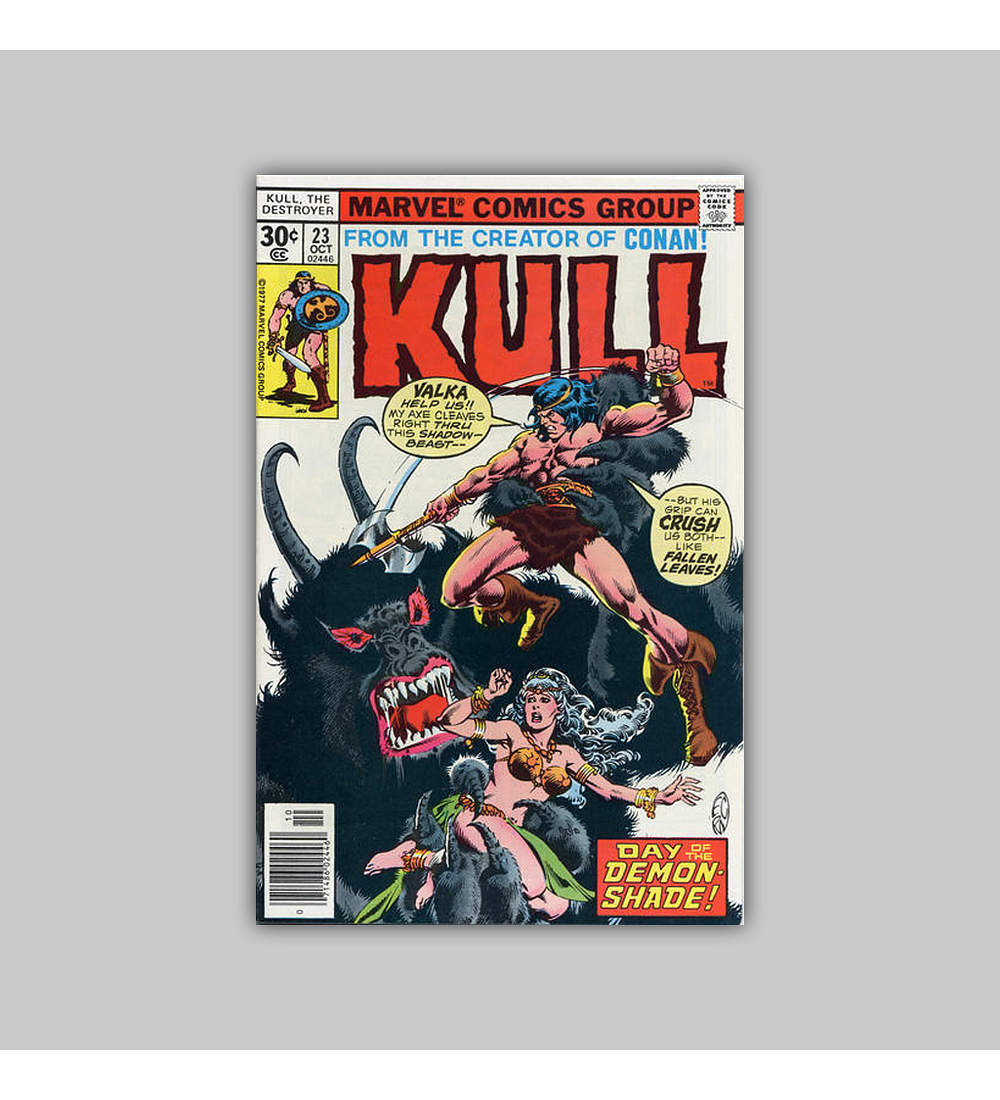 Kull the Destroyer 23 VF/NM 9.0 1977