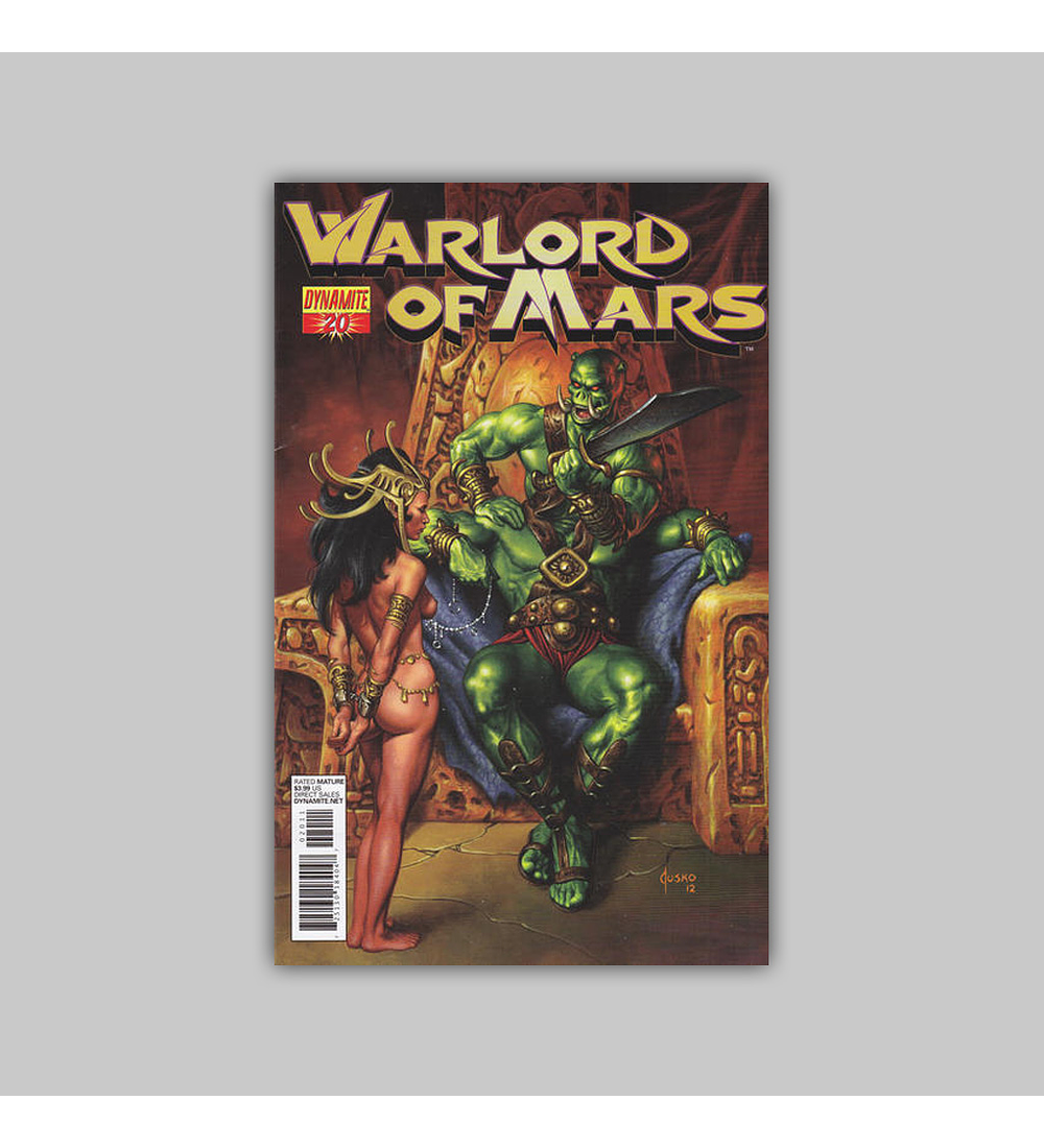 Warlord of Mars 20 2012