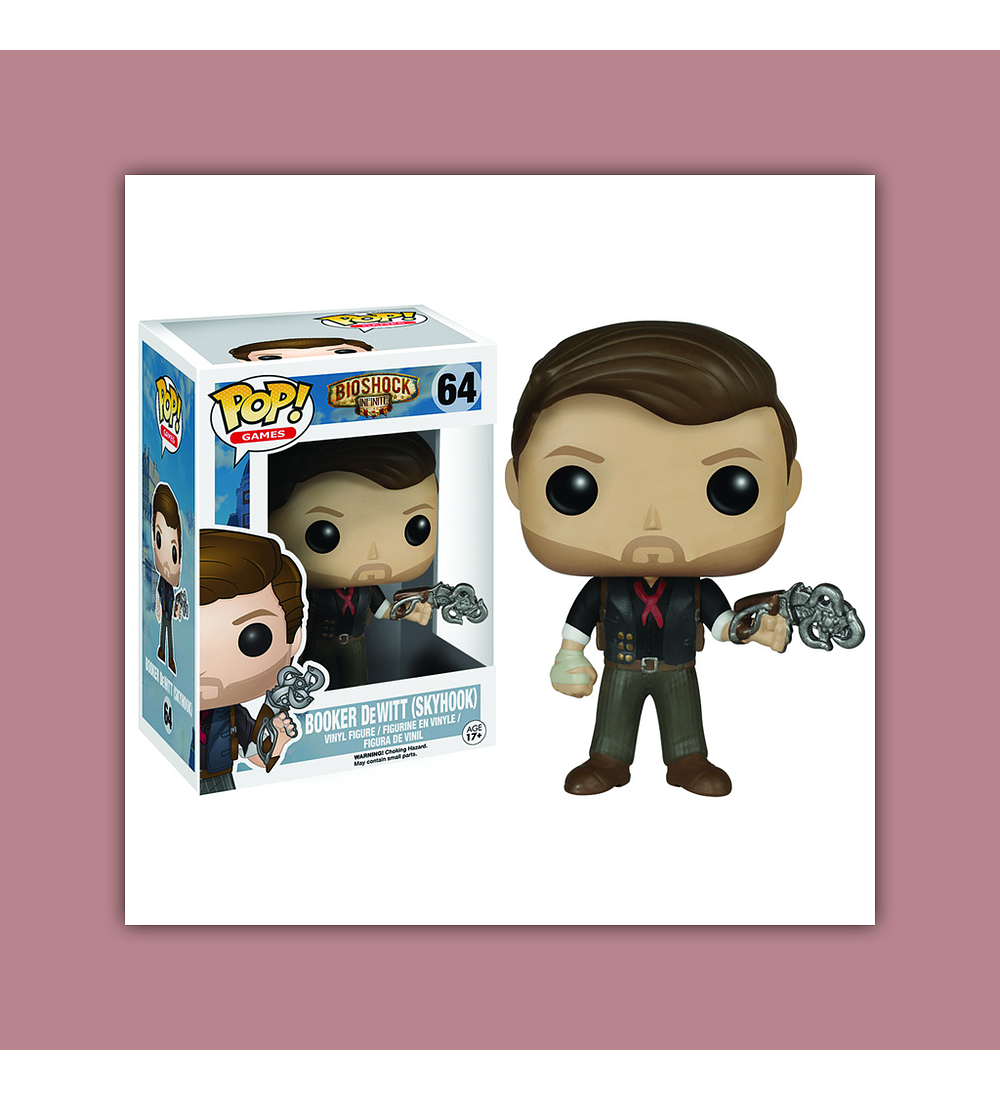 Pop! Bioshock Vinyl Figure: Skyhook Booker Dewitt 2015