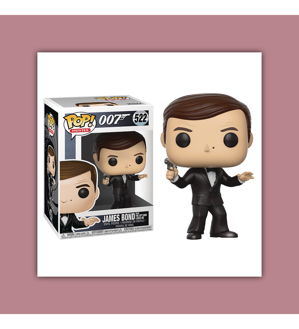 Pop! James Bond Vinyl Figure: Roger Moore 2017