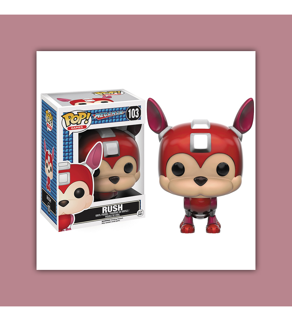 Pop! Megaman Vinyl Figure: Rush 2016