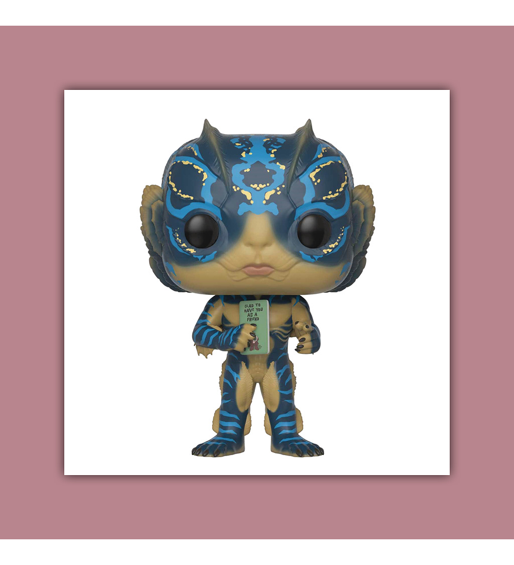Pop! Shape of Water Vinyl Figure: Amphibian Man with Card 2018