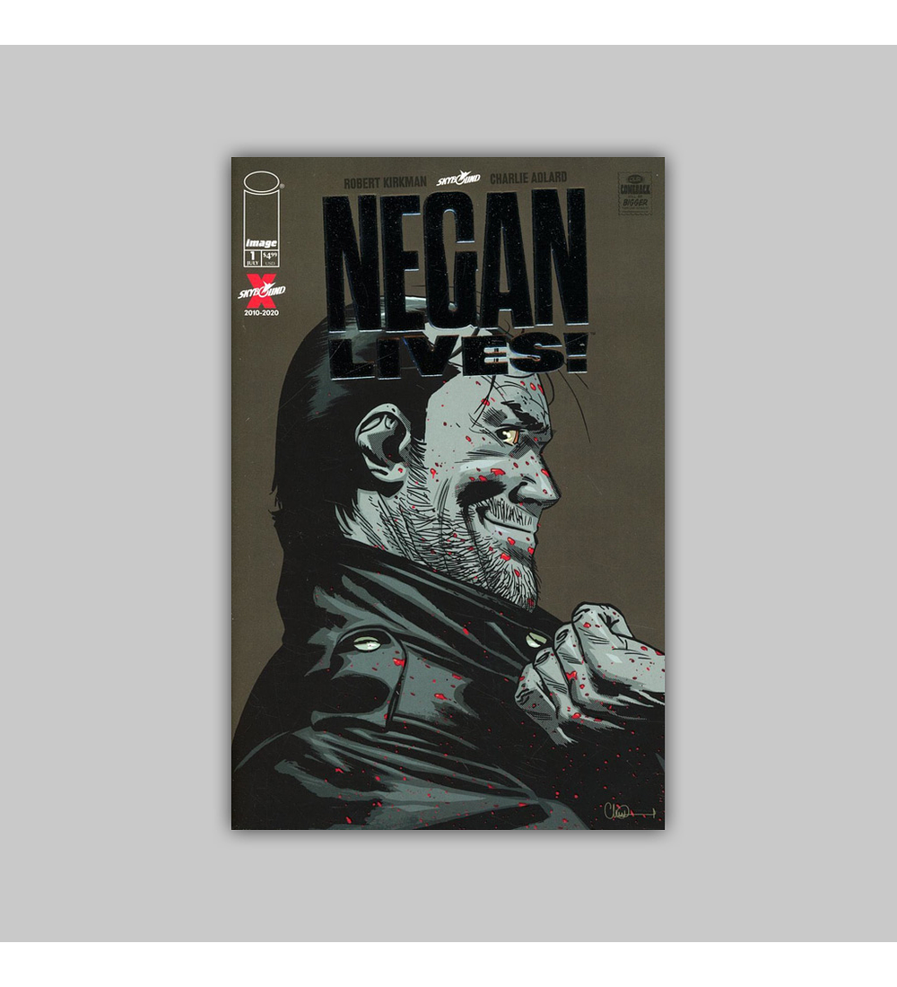 Negan Lives 1 Silver Foil 2020