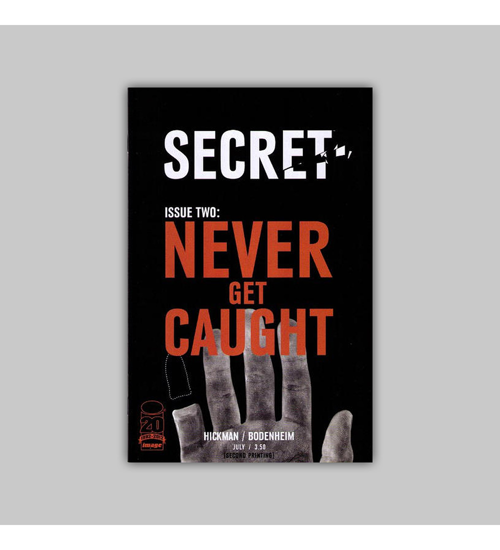 Secret 2 2nd printing 2012