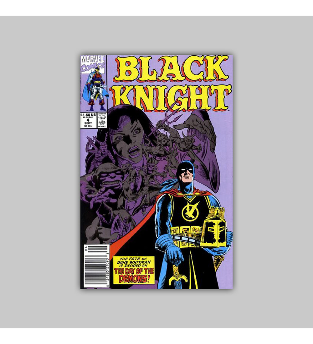 Black Knight 4 VF/NM (9.0) 1990