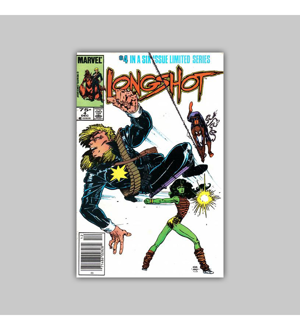 Longshot 4 VF/NM (9.0) 1985