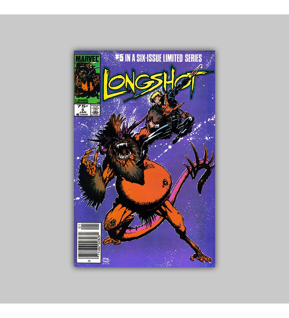 Longshot 5 VF/NM (9.0) 1986