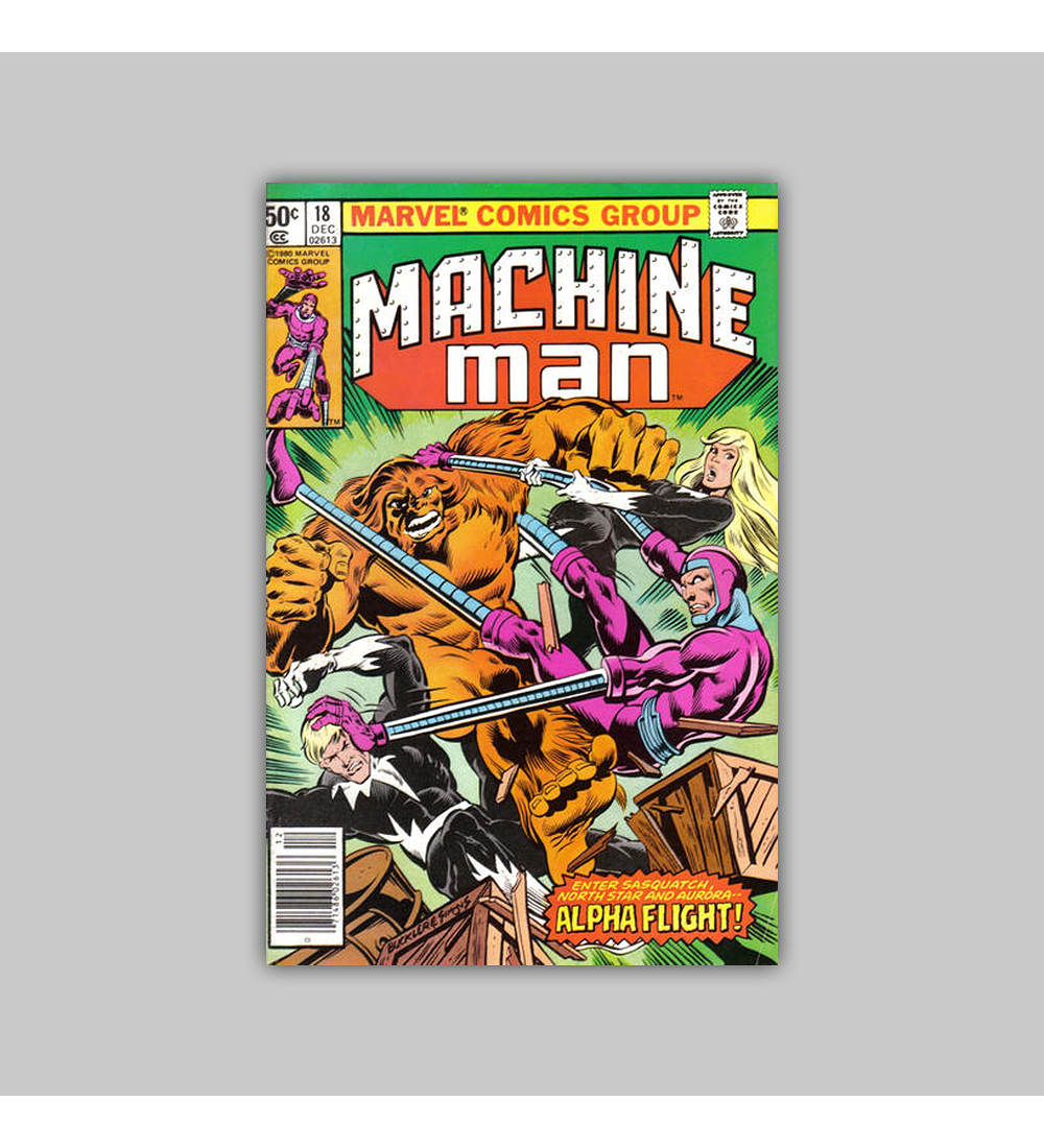 Machine Man 18 VF/NM (9.0) 1980