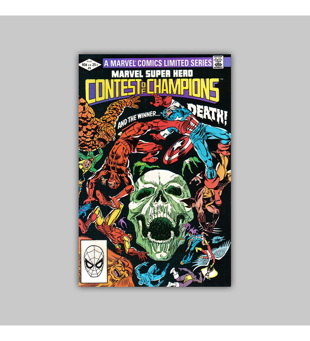 Marvel Super-Hero: Contest of Champions 3 FN (6.0) 1982