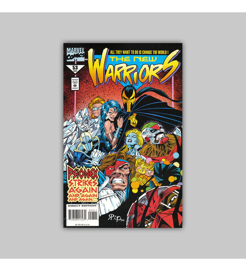 New Warriors 53 1994