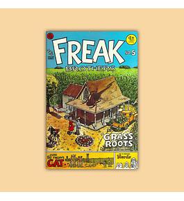 The Freak Brothers 5 5th printing 1988