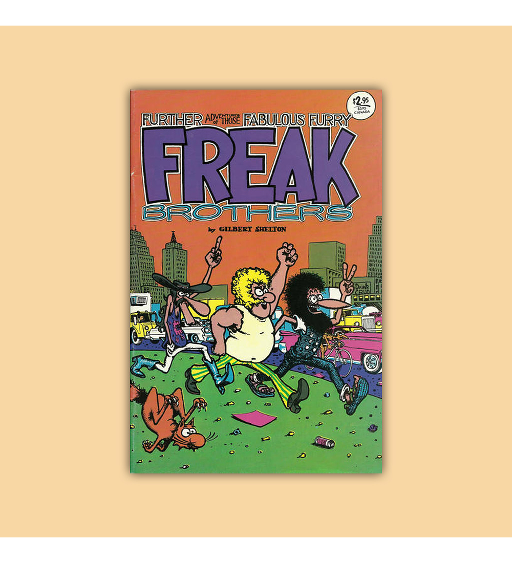 The Freak Brothers 2 13th printing 1989