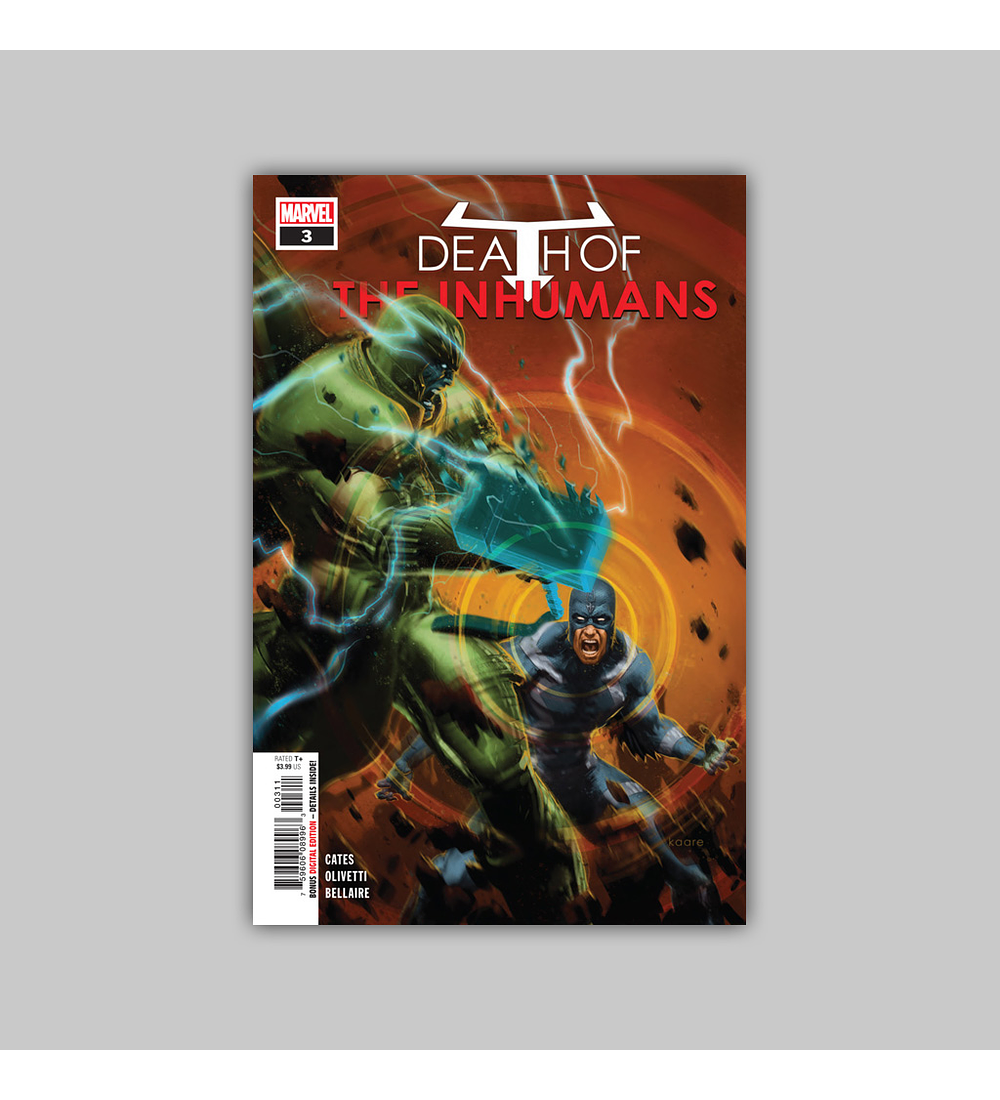 Death of the Inhumans 3 2018