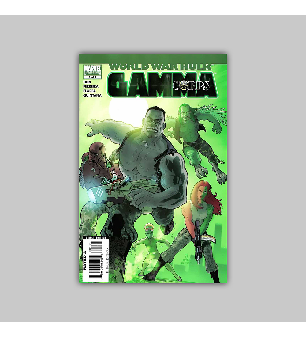 World War Hulk: Gamma Corps (complete limited series) 2008