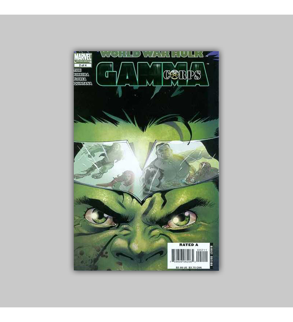 World War Hulk: Gamma Corps (complete limited series) 2008