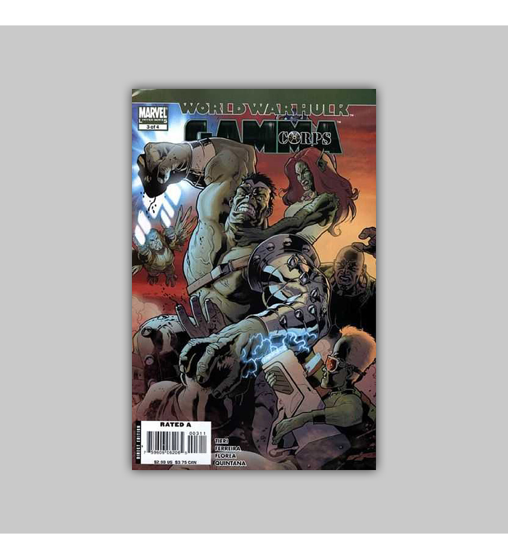 World War Hulk: Gamma Corps (complete limited series) 2008