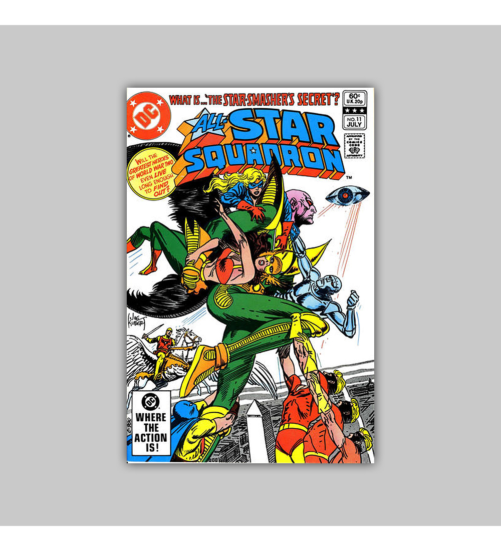 All Star Squadron 11 VF/NM (9.0) 1982