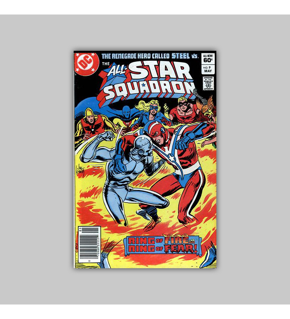 All Star Squadron 9 VF/NM (9.0) 1982