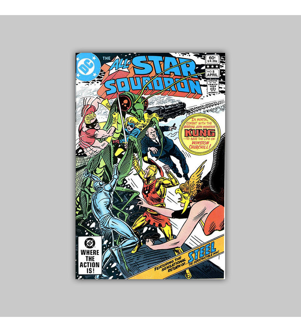 All Star Squadron 8 VF (8.0) 1982