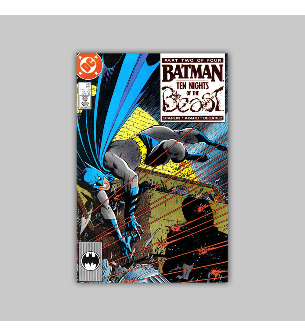 Batman 418 VF/NM (9.0) 1988