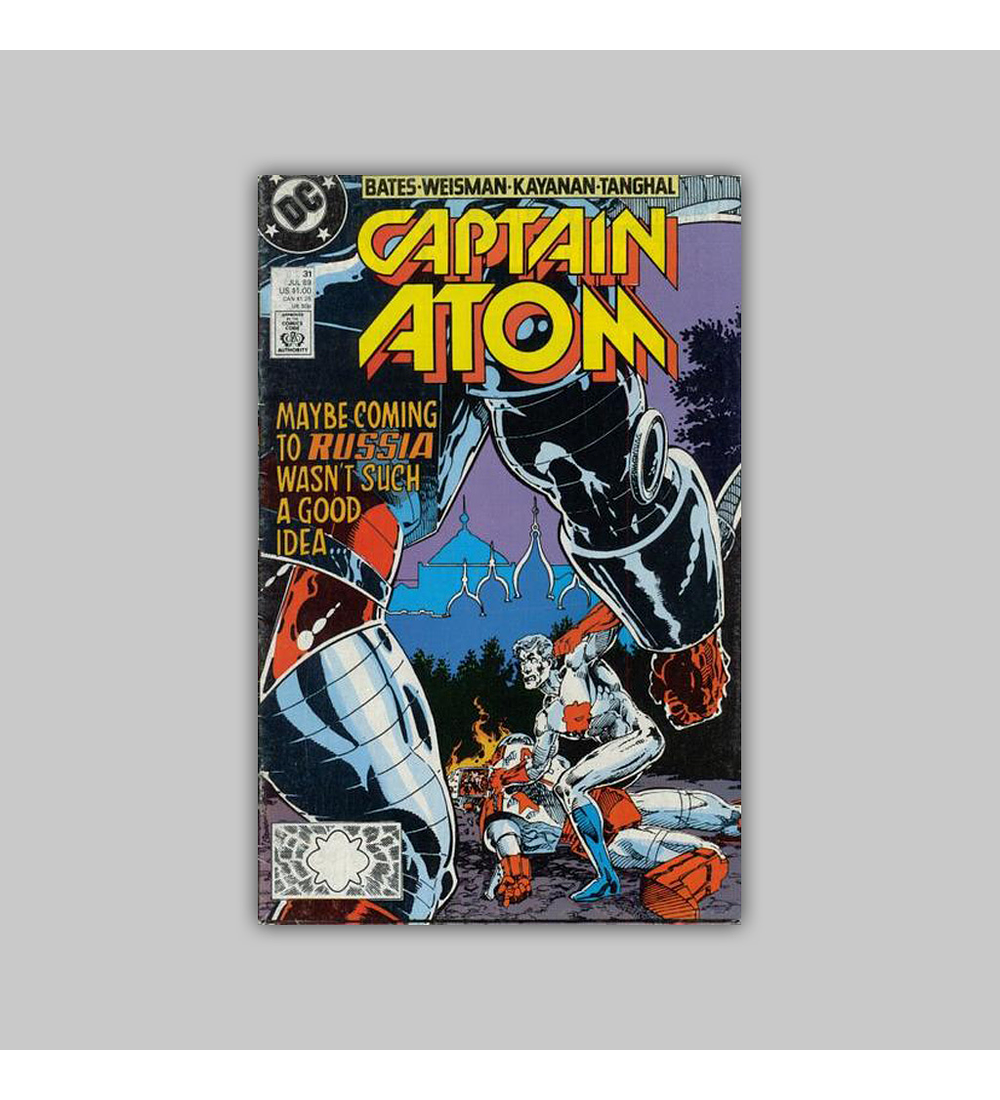 Captain Atom 31 1989