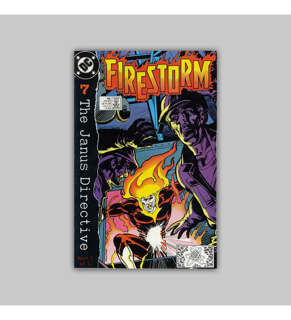 Firestorm the Nuclear Man 86 VF/NM (9.0) 1989