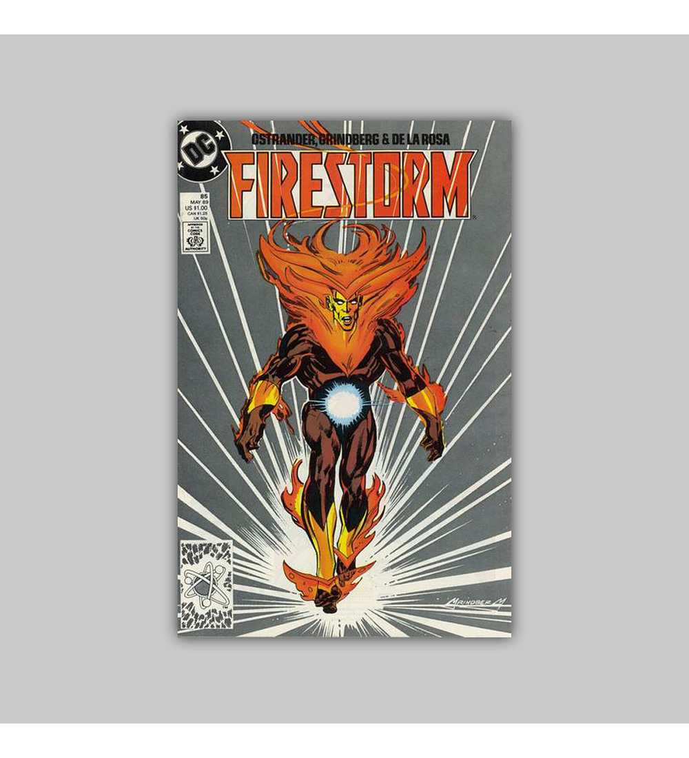 Firestorm the Nuclear Man 85 VF (8.0) 1989
