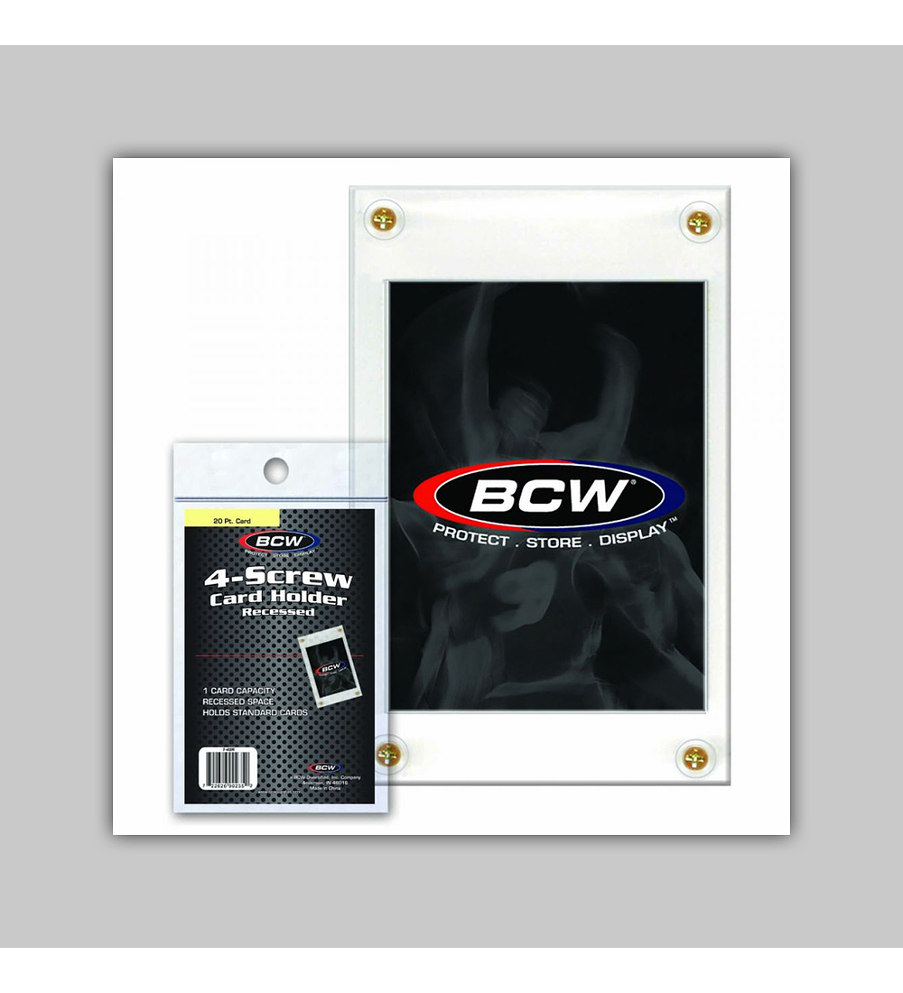 4-Screw Card Holder - Recessed