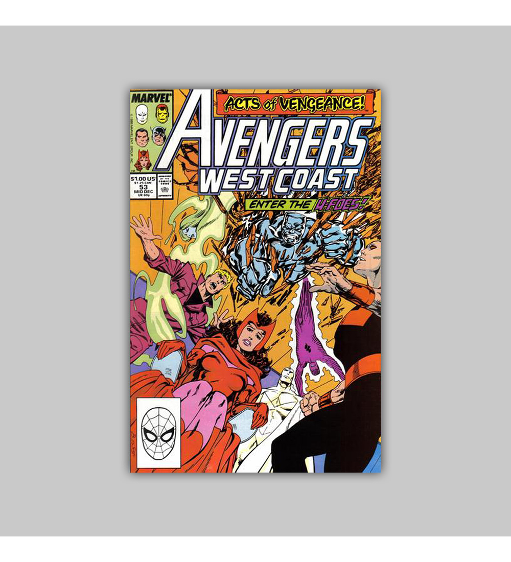 Avengers West Coast 53 1989