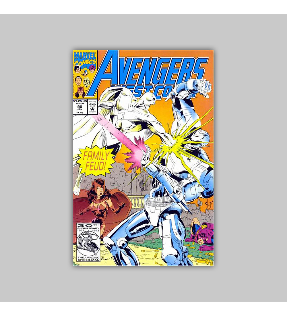 Avengers West Coast 90 1993