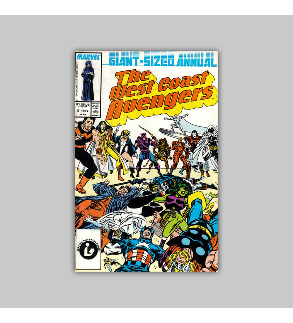 Avengers West Coast Annual 2 1987