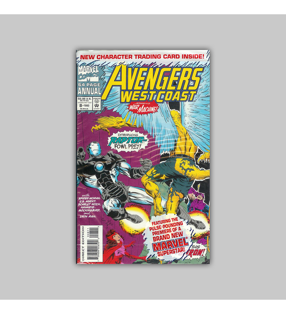 Avengers West Coast Annual 8 Polybagged 1993