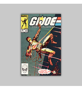 GI Joe: A Real American Hero! 21 VF (8.0) 1984