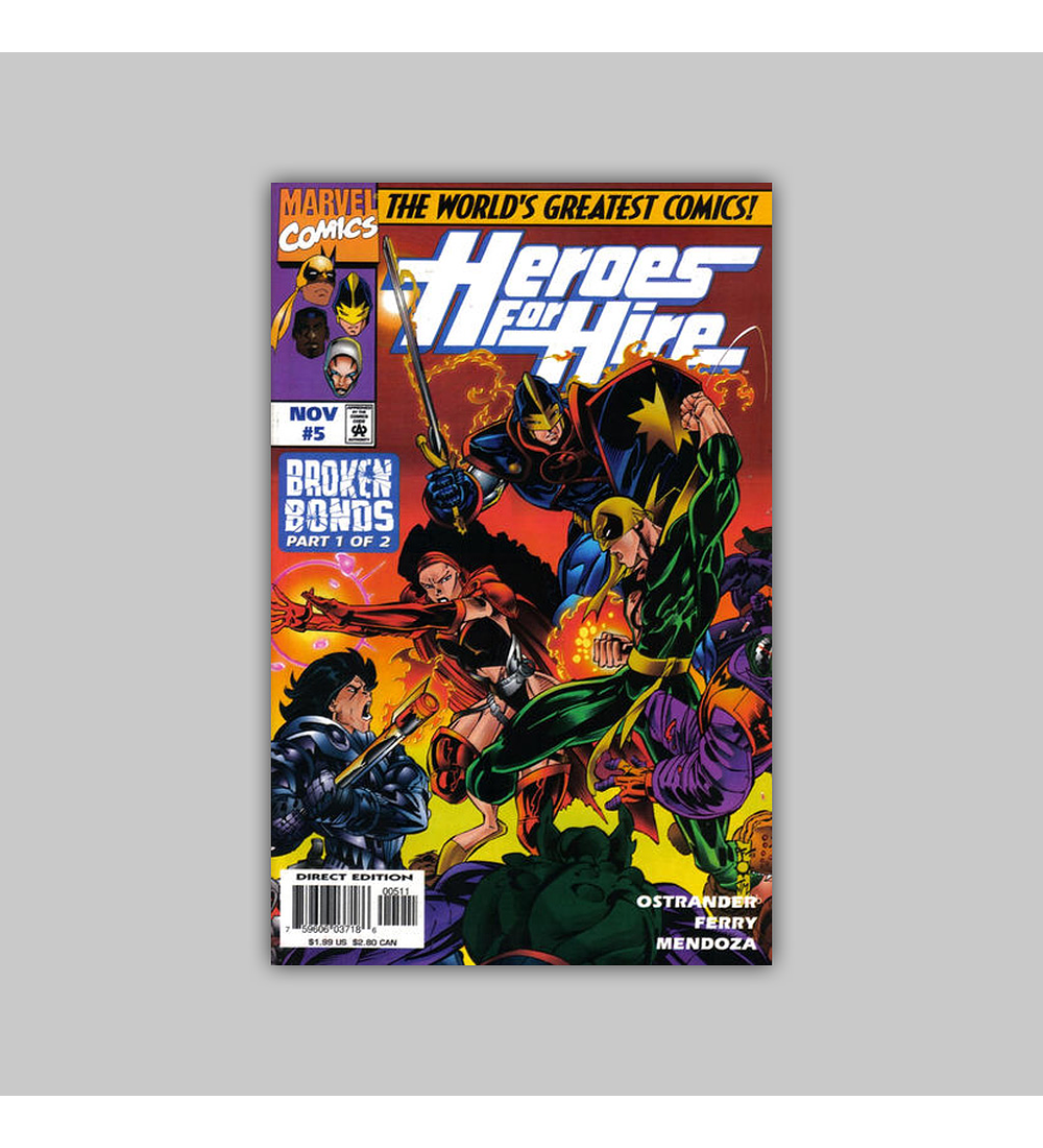 Heroes For Hire 5 1997