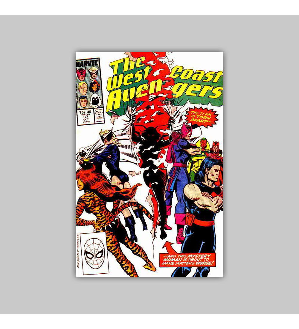 West Coast Avengers (Vol. 2) 37 1988