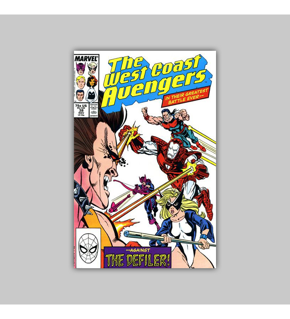 West Coast Avengers (Vol. 2) 38 1988