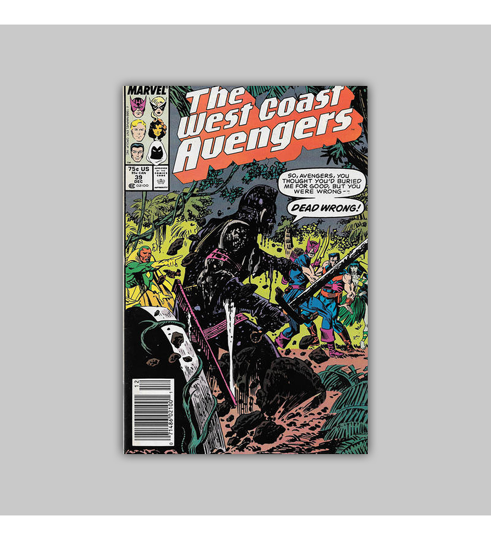 West Coast Avengers (Vol. 2) 39 1988