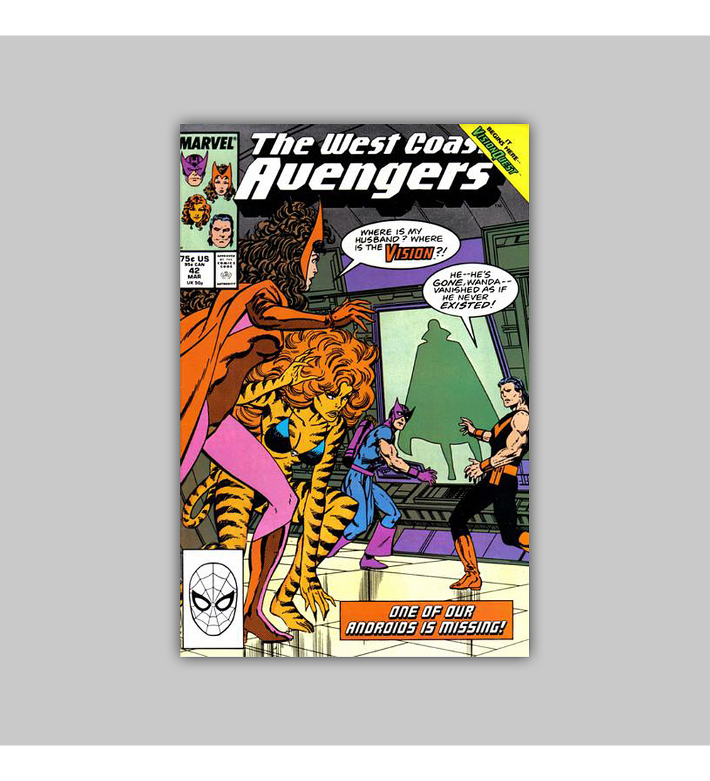 West Coast Avengers (Vol. 2) 42 1989