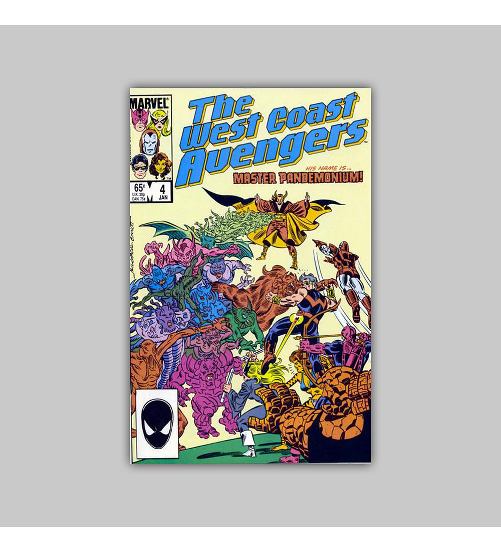 West Coast Avengers (Vol. 2) 4 1986