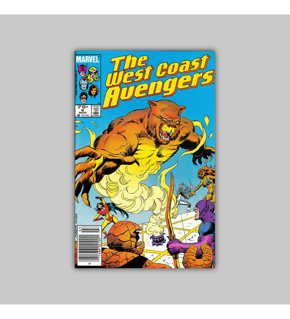 West Coast Avengers (Vol. 2) 6 1986
