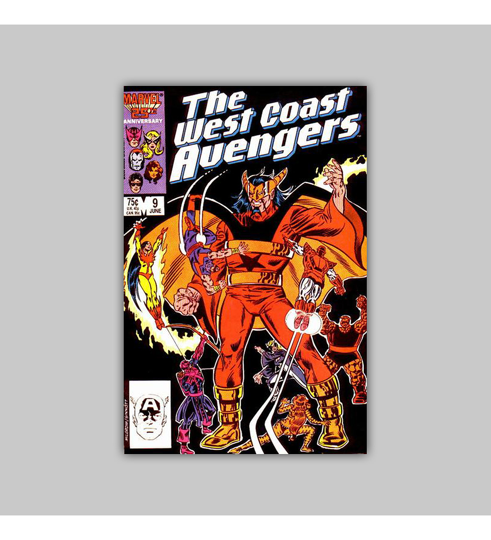 West Coast Avengers (Vol. 2) 9 1986