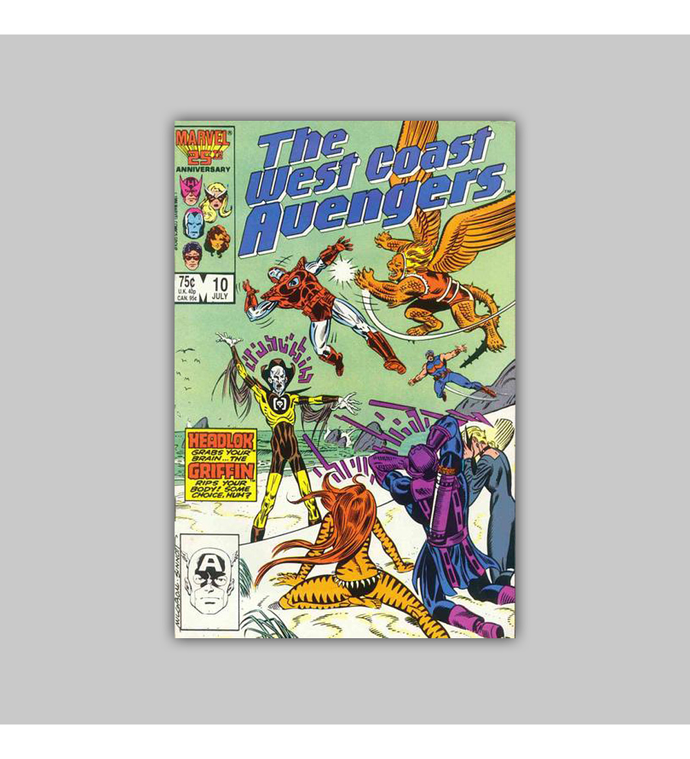 West Coast Avengers (Vol. 2) 10 1986