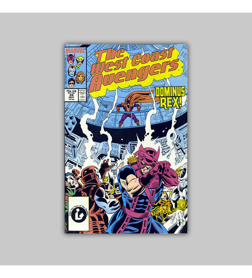 West Coast Avengers (Vol. 2) 24 1987