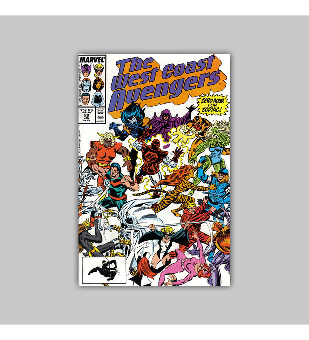 West Coast Avengers (Vol. 2) 28 1987