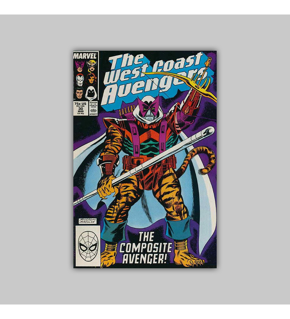 West Coast Avengers (Vol. 2) 30 1988