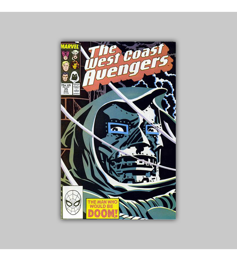 West Coast Avengers (Vol. 2) 35 1988