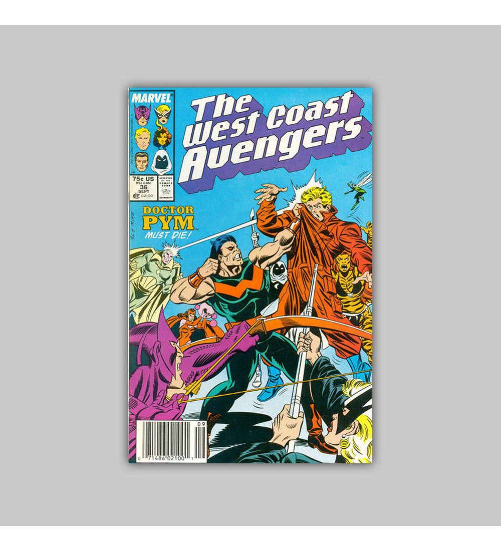 West Coast Avengers (Vol. 2) 36 1988