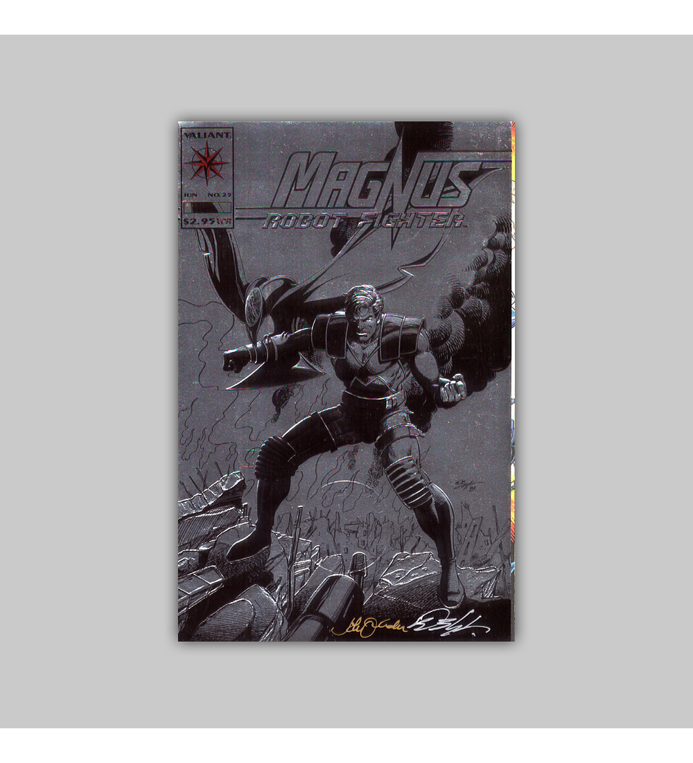 Magnus: Robot Fighter 25 Signed 1993