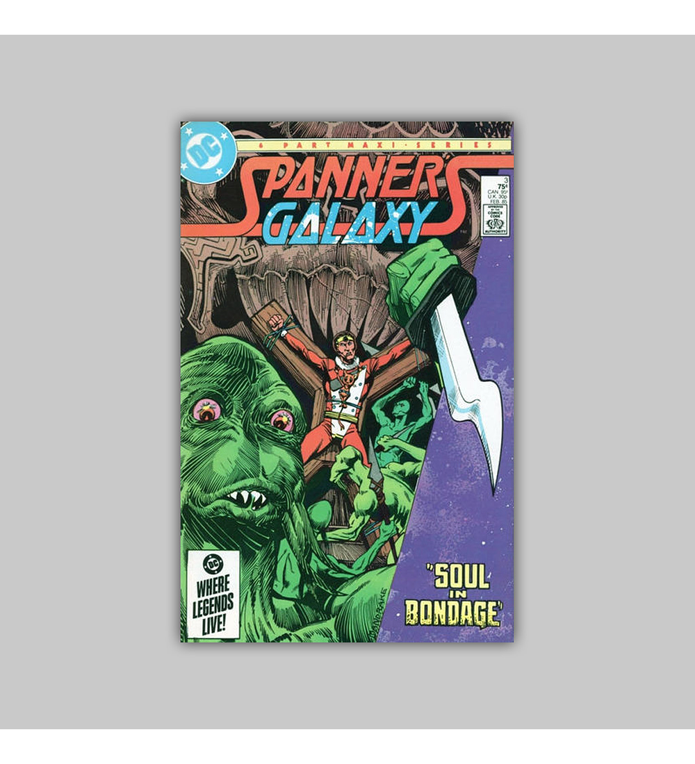 Spanner’s Galaxy (complete limited series) 1984