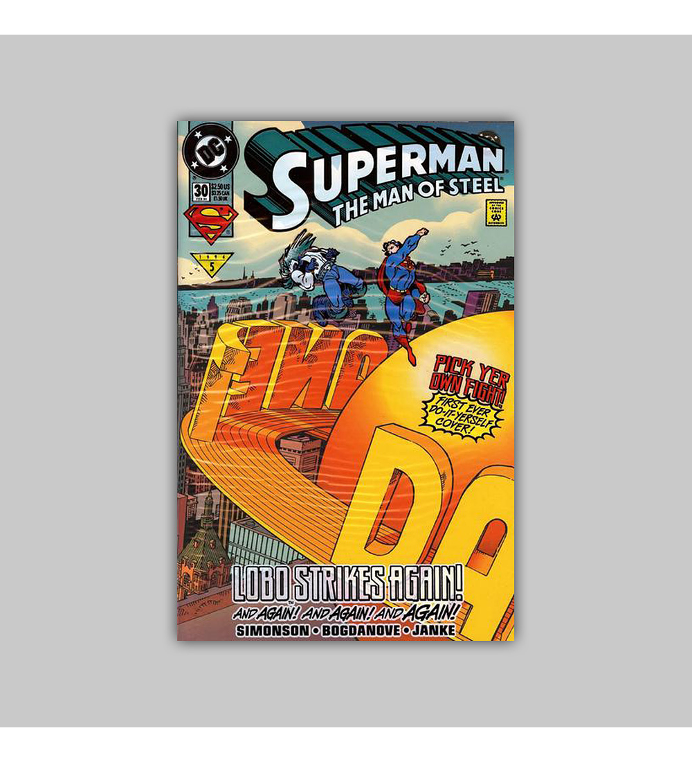 Superman: The Man of Steel 30 A 1994